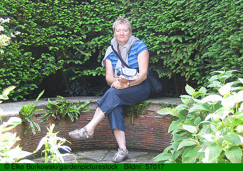 Gartenbesitzerin Liliane Fabry-Mathijs